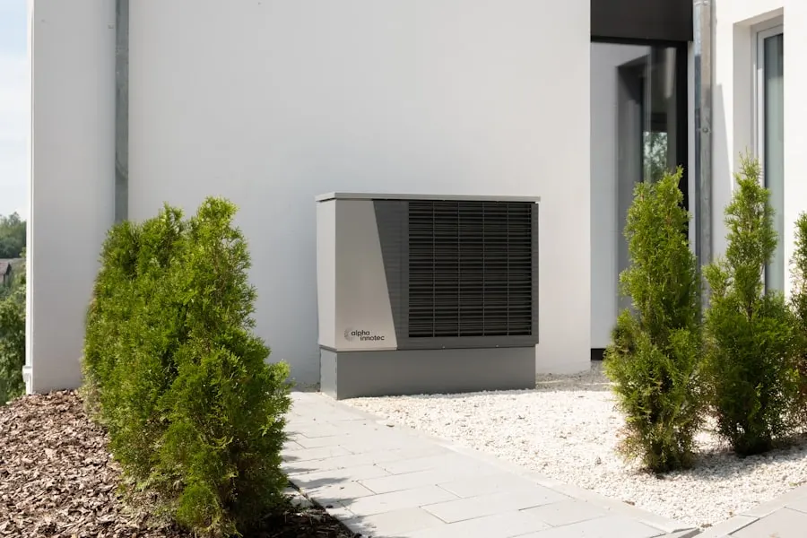 Outdoor AC condenser unit